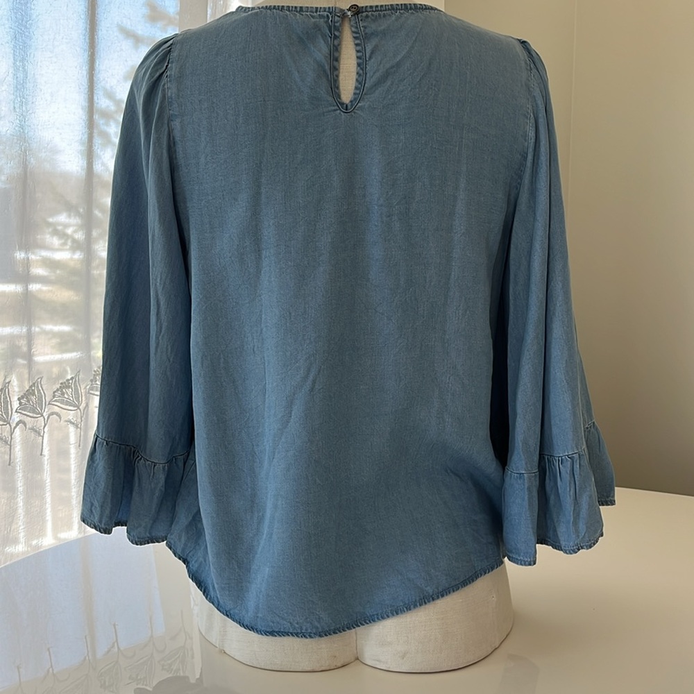 Only denim shirt size 34 small/medium - Picture 8 of 9